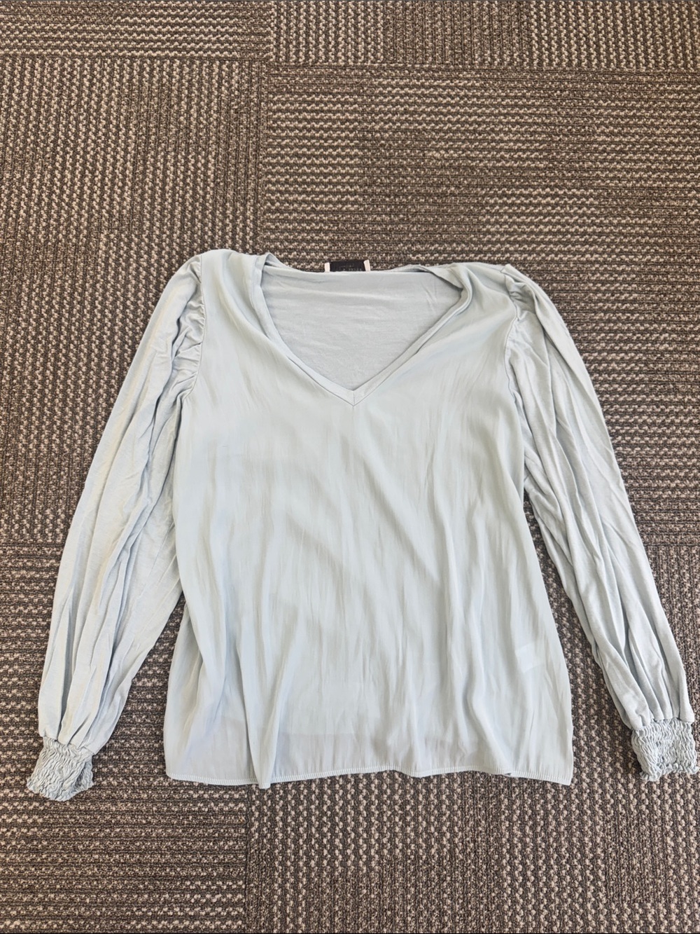Lola & Sophie New York Light Blue Longsleeve Blouse, size S